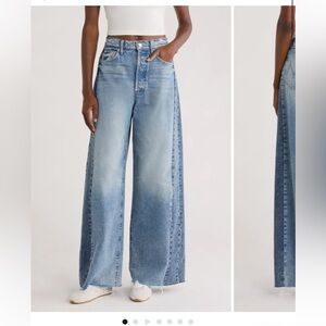 MOTHER Pipe Dream Extreme Wide Leg Jeans